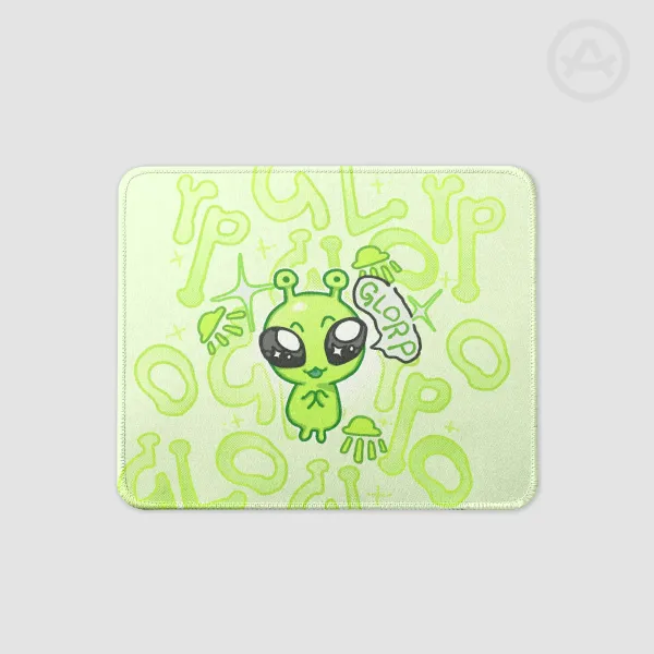 Alien Square Mouse Pad