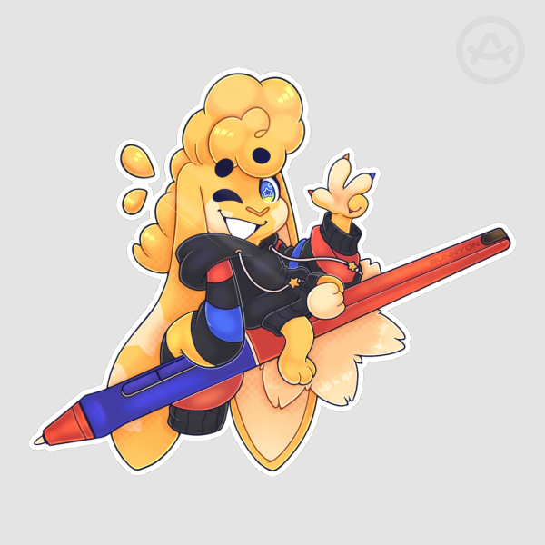 Starburst's Pen Sticker!