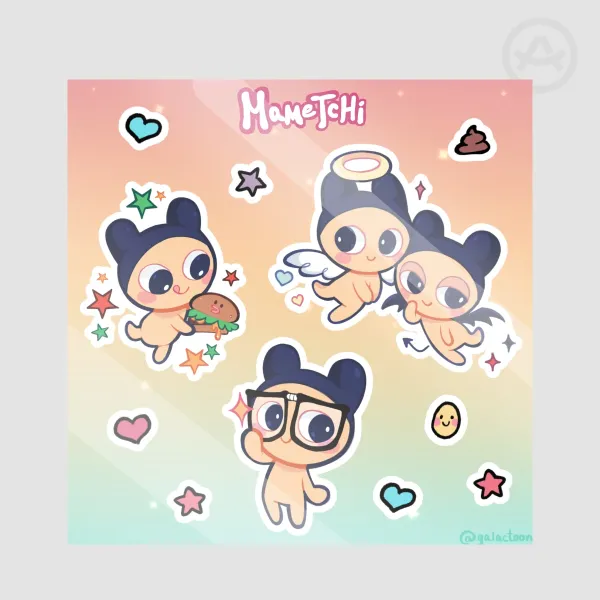 Mametchi Sticker Sheet