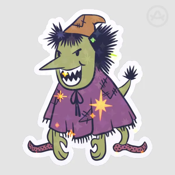 Obluda Monster Anime Holo Stars Stickers