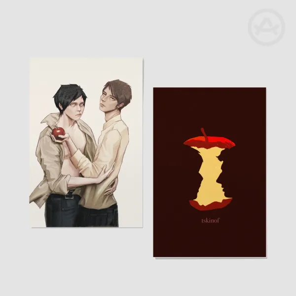 Dan and Phil Twilight Postcard