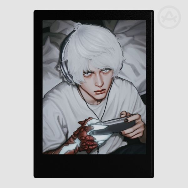 DMC4 Nero Gameboy Picture Sticker