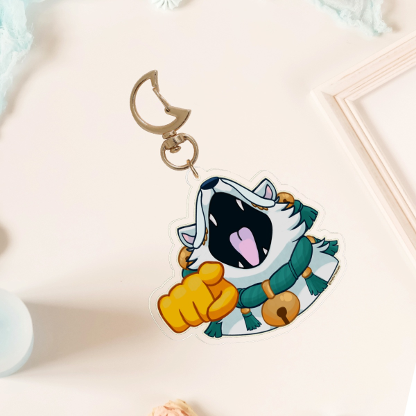 BAAAAAAAAHAHAH White Fox | Rivals | Acrylic Keychain