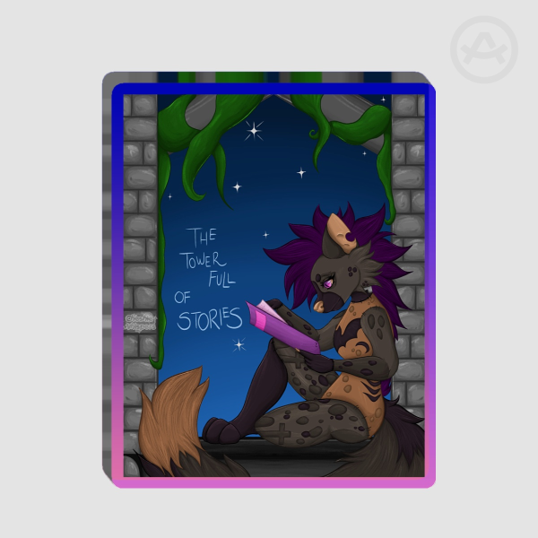 The Tower Full of Stories - Stitch Thick Acrylic Standee