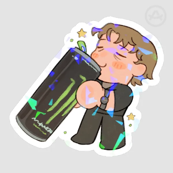 Dennis Whitaker Drink Sticker