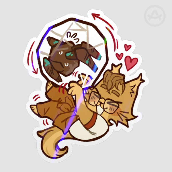 Kitty Grace and Keychain