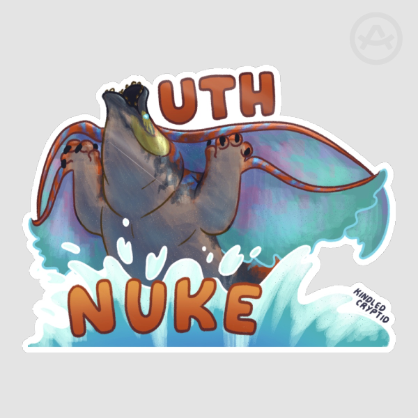 Uth Nuke Sticker (SML)
