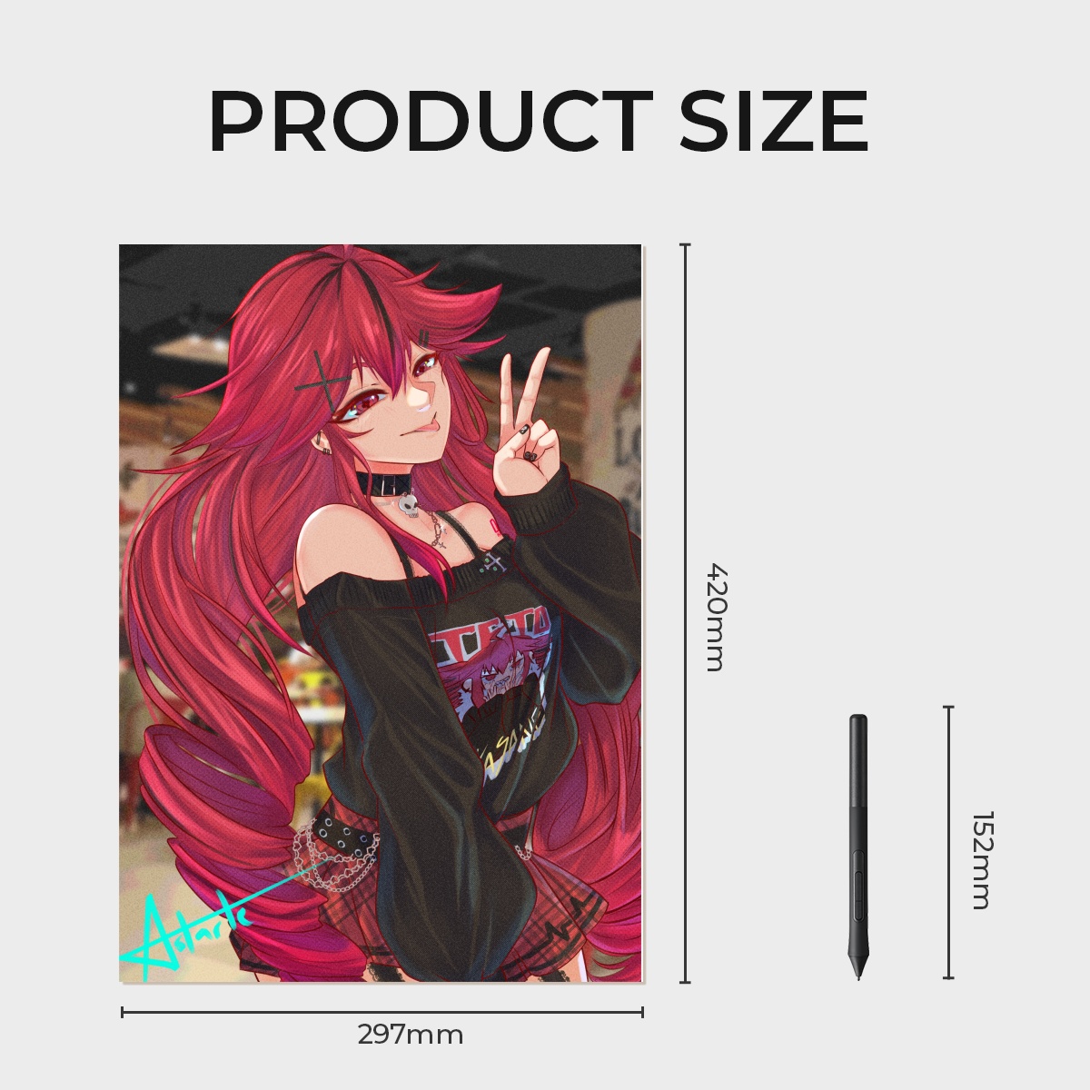Long hair Teto Poster