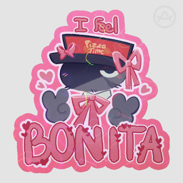 I feel bonita Pizza Guy sticker (Pizza Game)