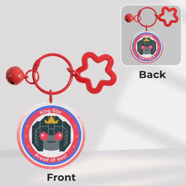 TF King Star Keychain