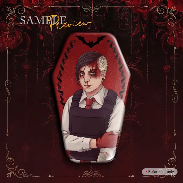 Coffin Badge Frank