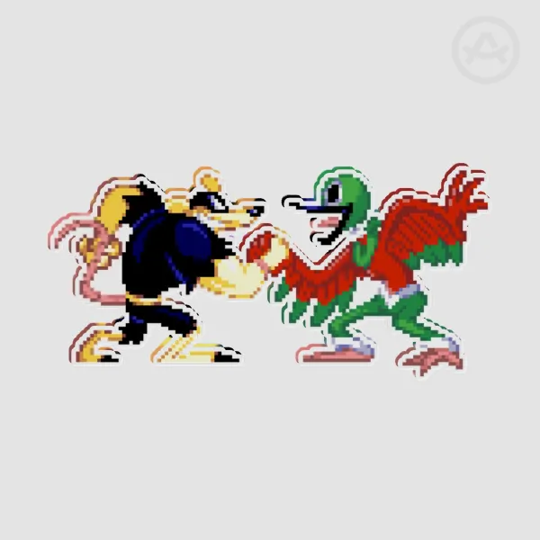 DIY Dietz-Styled Vermili & Eudo Sprite Pin [Acryllic]