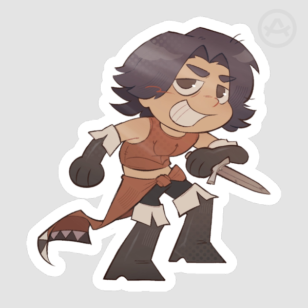 Cahara - Fear and Hunger stickers