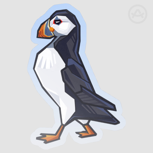 Atlantic puffin - Vinyl Stickers