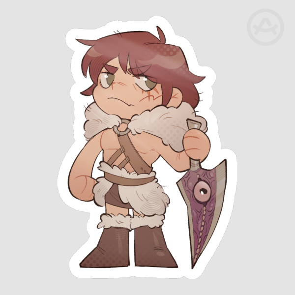 Ragnvaldr - Fear and Hunger stickers