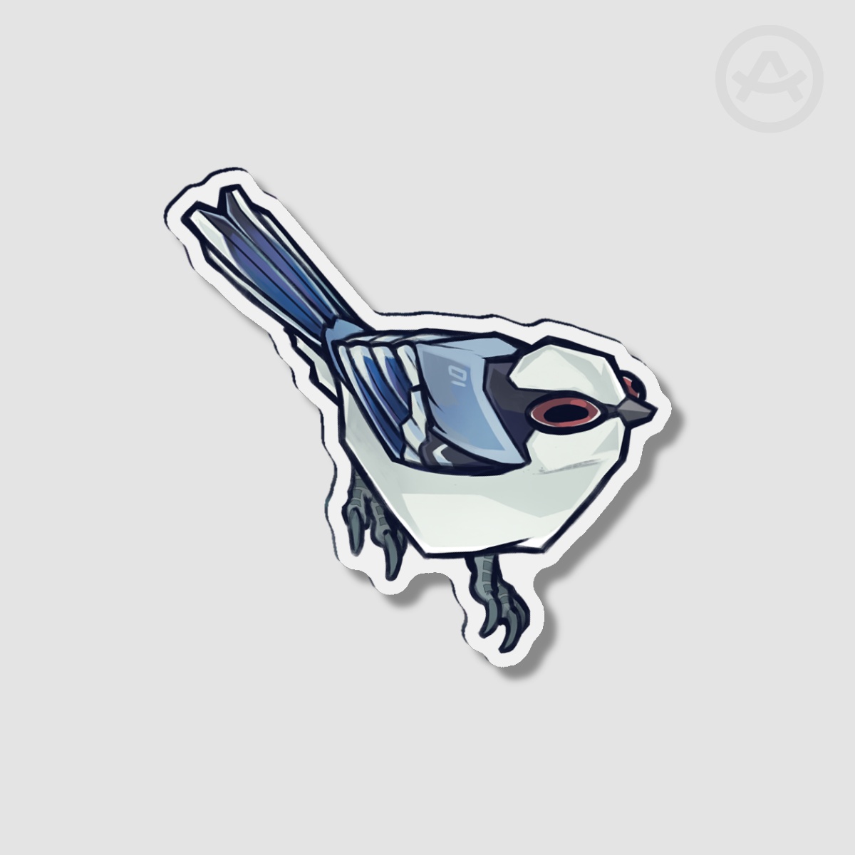 Azure tit  - Magnet - 2.36""(60mm)