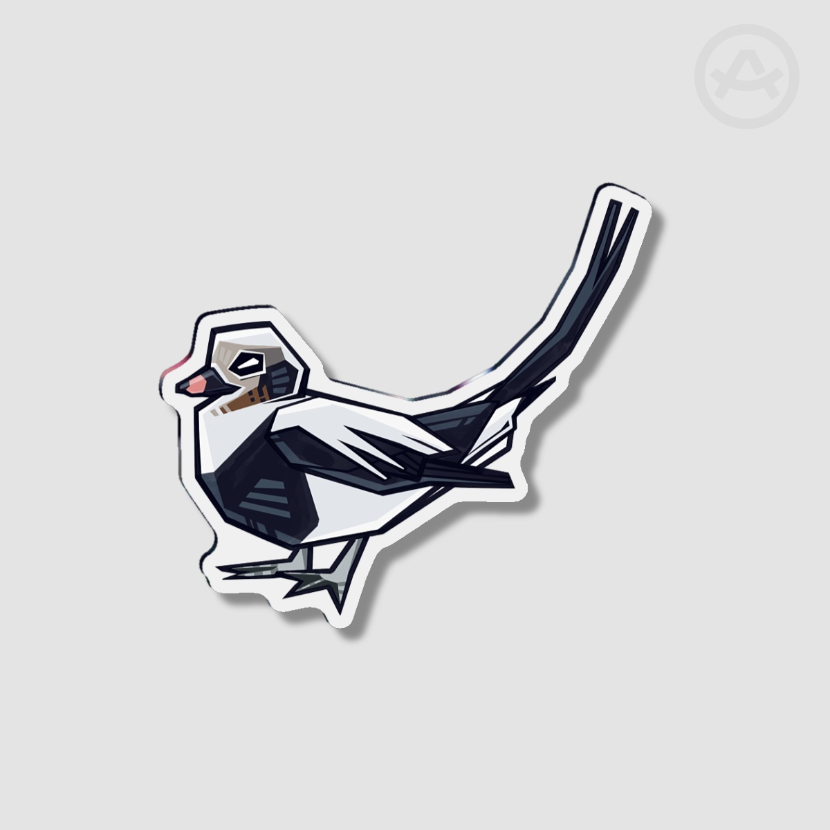 Long-tailed duck - Magnet - 2.36""(60mm)