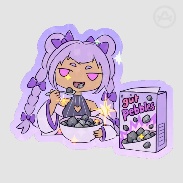 Moku Gut Pebble Sticker