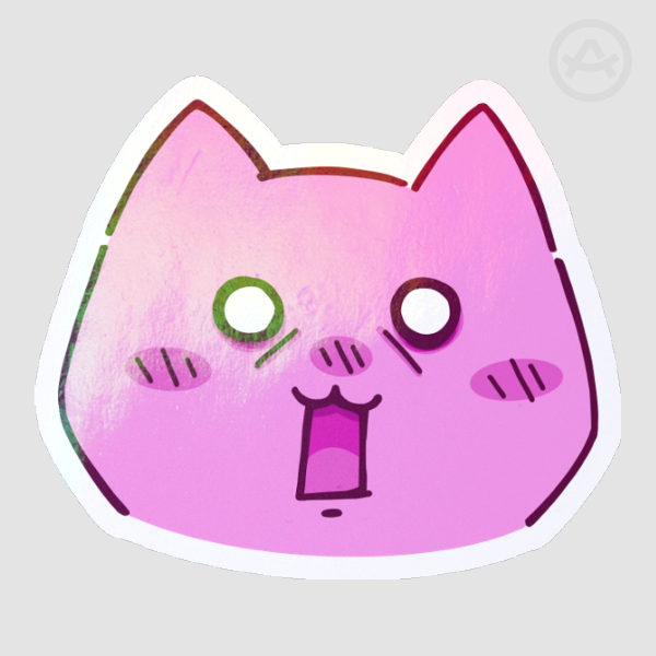 pink cat shock