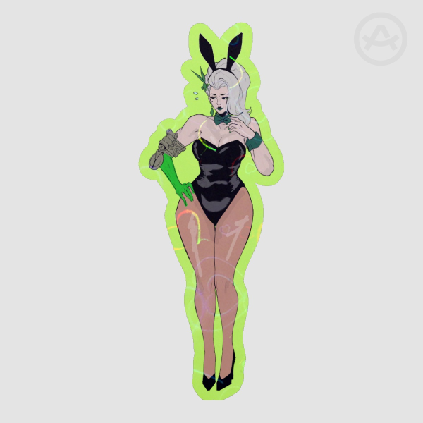 Lady Geist Bunny suit sticker