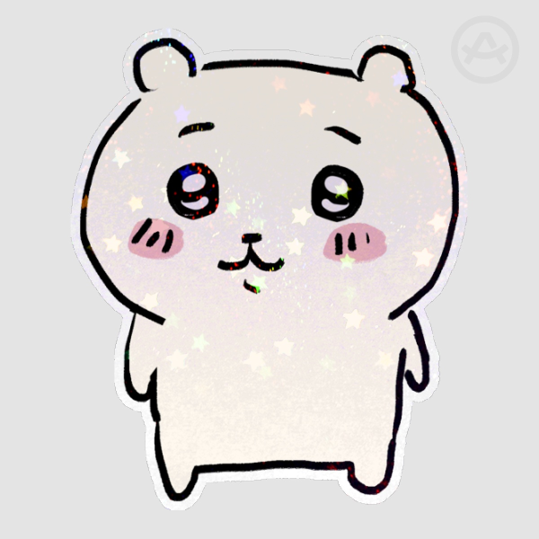 Lazy Chiikawa Sticker