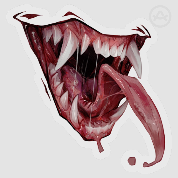 Monster Maw - Vinyl Sticker