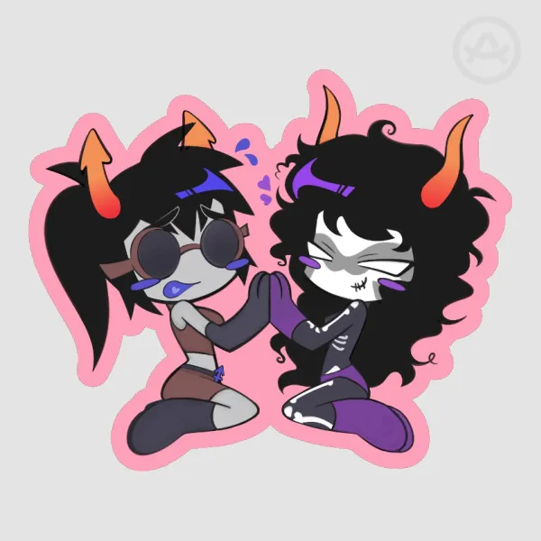 Fem! Horuss Zahhak & Fem! Kurloz Makara Sticker