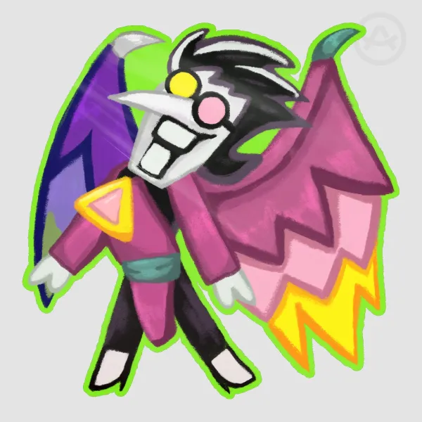 Spamton Neo Die Cut Sticker