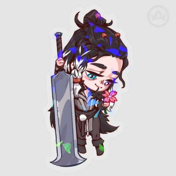 Yasha Nydoorin Vinyl Sticker