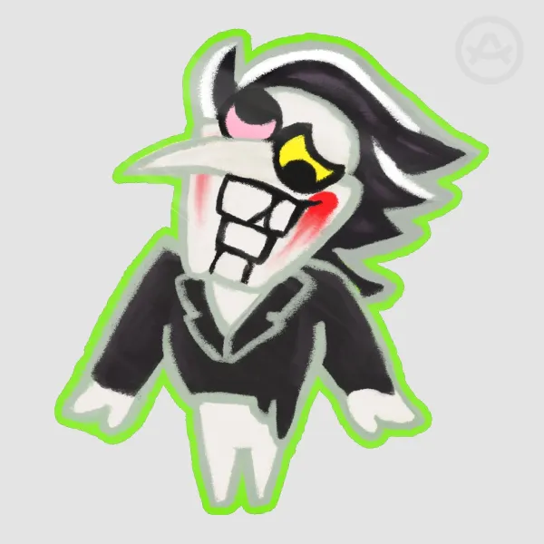 Puppet Spamton Die Cut Stickers