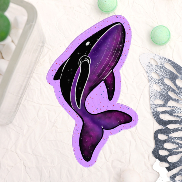 Space Whale [Acrylic Pin]