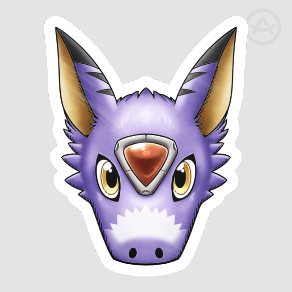 Dorumon Head Sticker