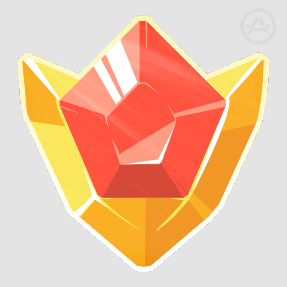 Goron's Ruby Sticker