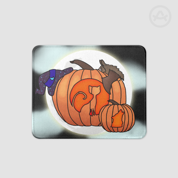 Taste of Halloween Square Mouse Pad