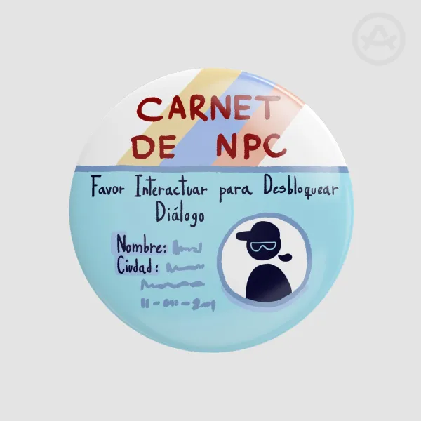 Chapa de Carnet de NPC