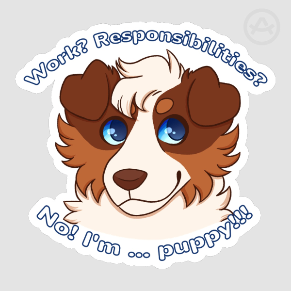 I'm puppy! Stickers