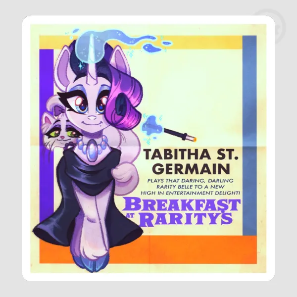 Breakfast at Rarity's Sticker