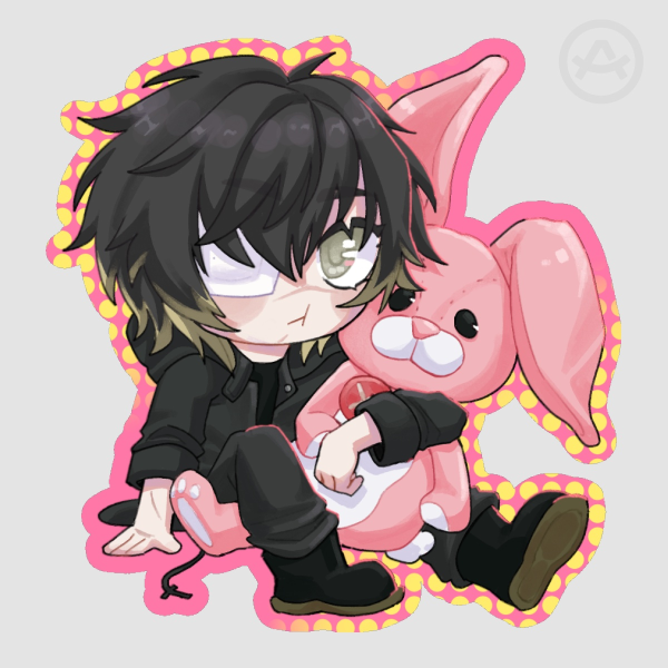 Slow Damage Towa Sticker