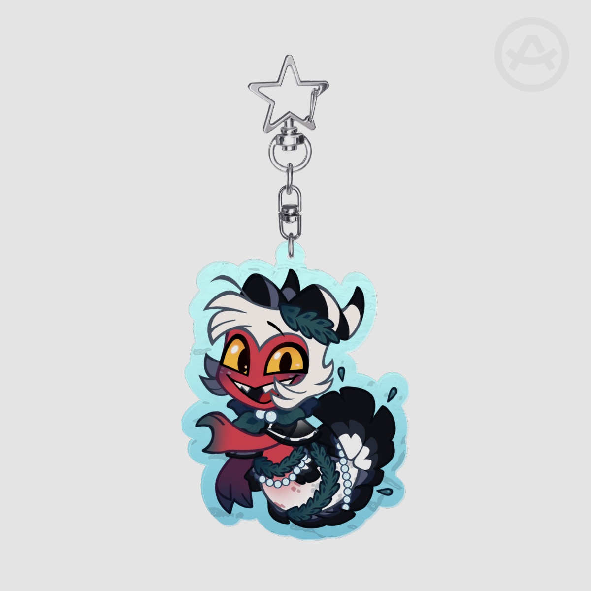 Mermaid moxxie | Ripple Acrylic Keychain