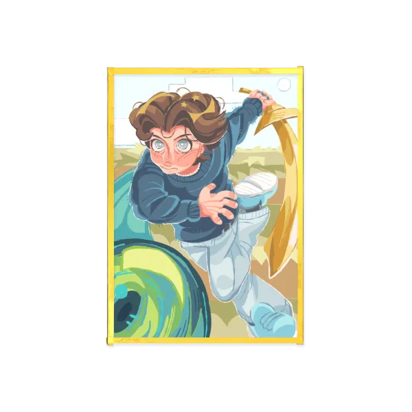 "All-Throwing Eye" - Art Board