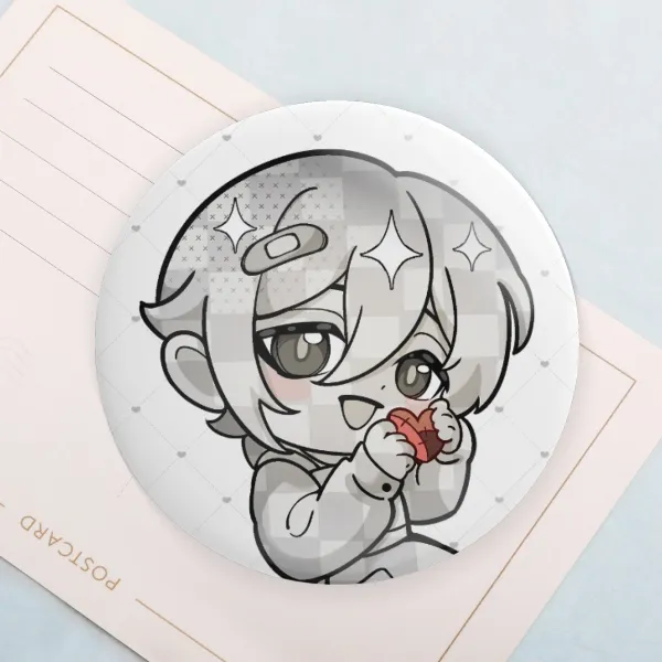 PNG MC Round Badge (Button Pins)