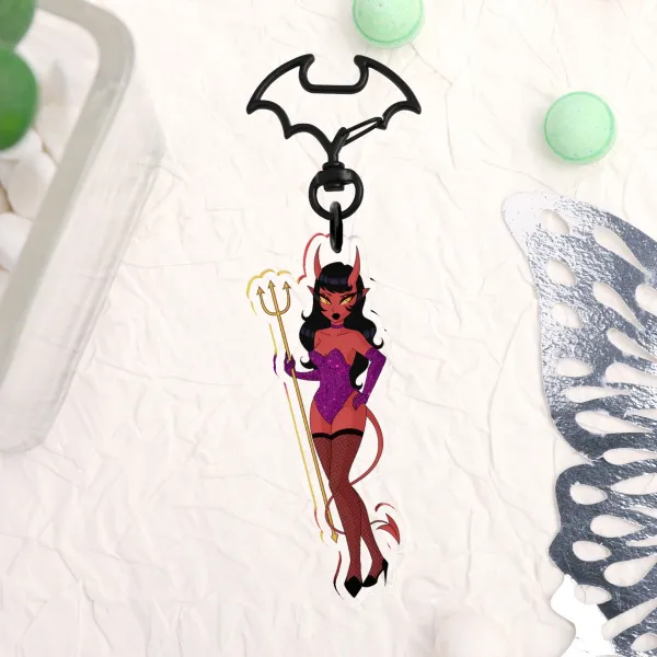 little devil keychain!
