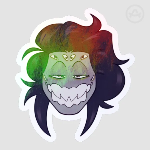 The Harlequin Sticker