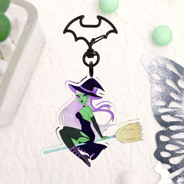 little witch keychain!