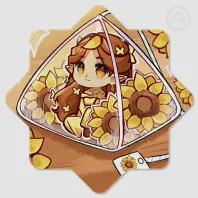 Azure Tea Coaster
