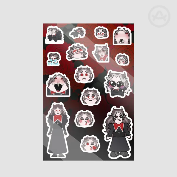Lilith Vey Moji Sticker Sheet