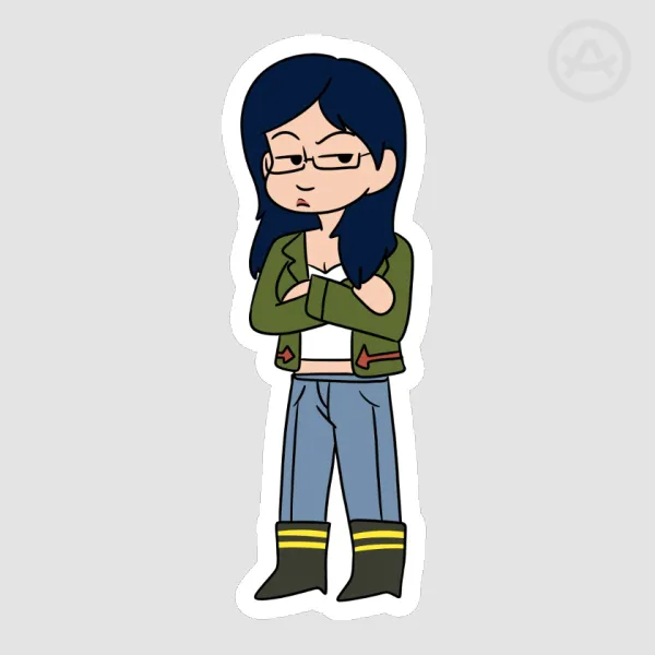 Diane Nguyen Sticker