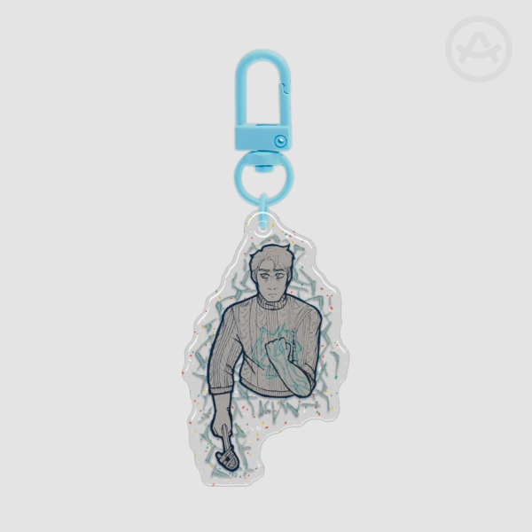 Bioshock Jack Glitter Keychain
