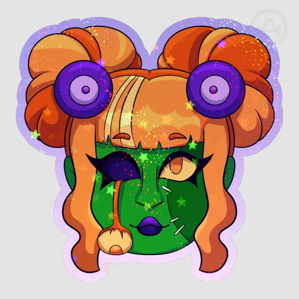 Zombie Girlz - Creepy Cute Undead Sticker