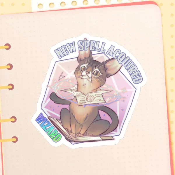DND cat - Wizard